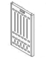 Williams Furnace Company 11B158 Bottom Front Panel