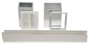 Williams Furnace Company 6701 Side-Outlet Register for Forsaire Top-Vent and Direct-Vent Furnace