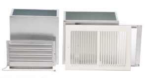 Williams Furnace Company 6801 Rear-Outlet Register for Forsaire Top-Vent Furnace