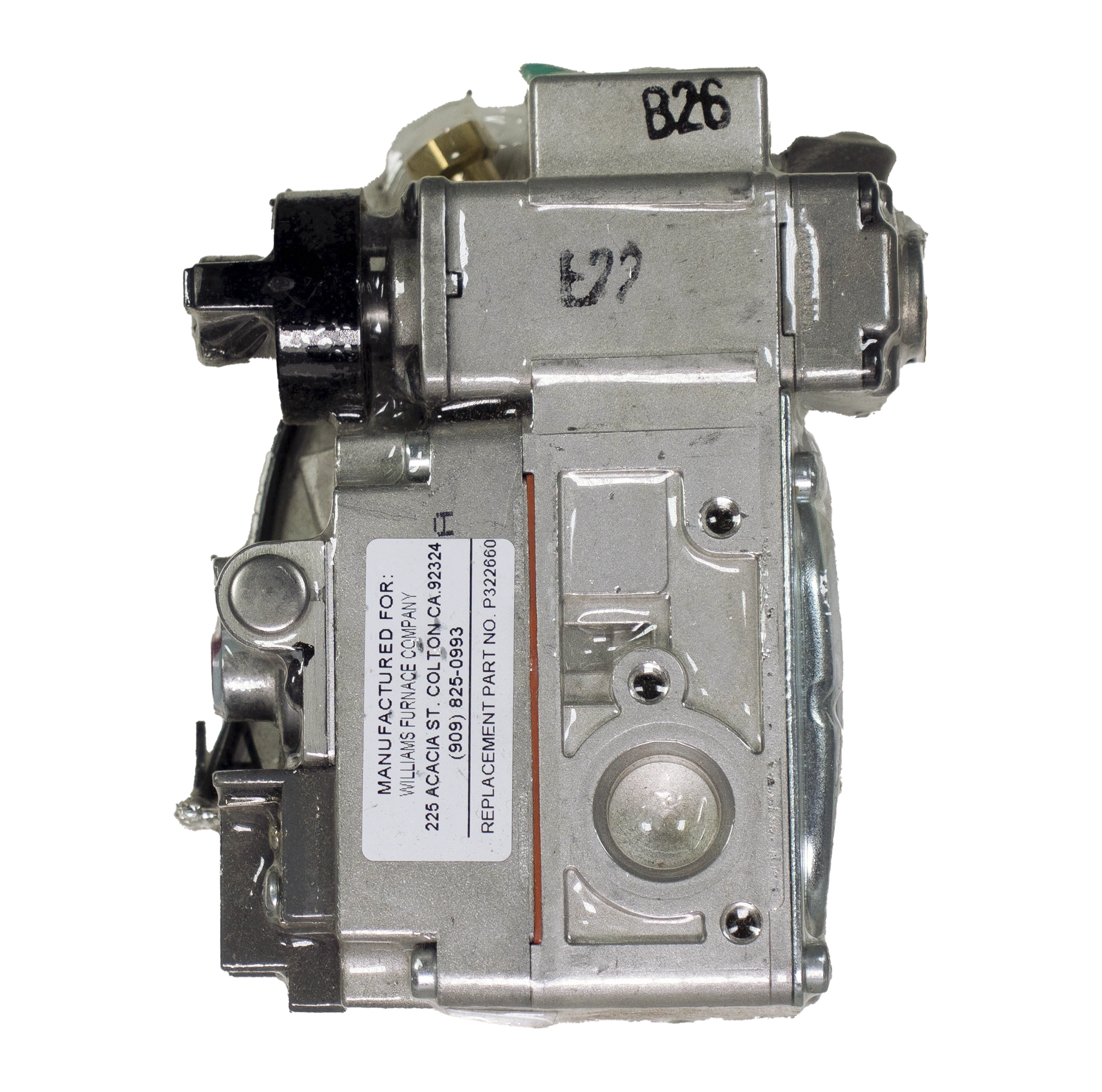 Williams Furnace Company P322660 Gas Valve - LP