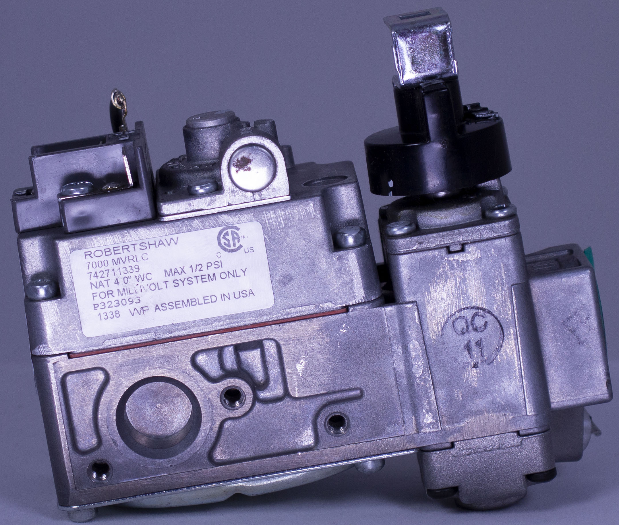 Williams Furnace Company P323093 Gas Valve