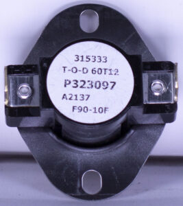 Williams Furnace Company P323097 Fan/Heat Sensor Switch for Blowers 2901 and 2907